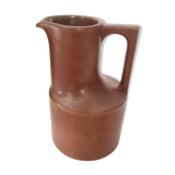 Signed sandstone pitcher