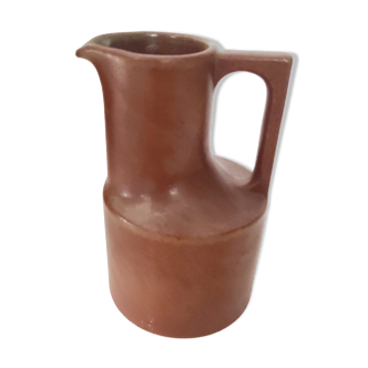 Signed sandstone pitcher