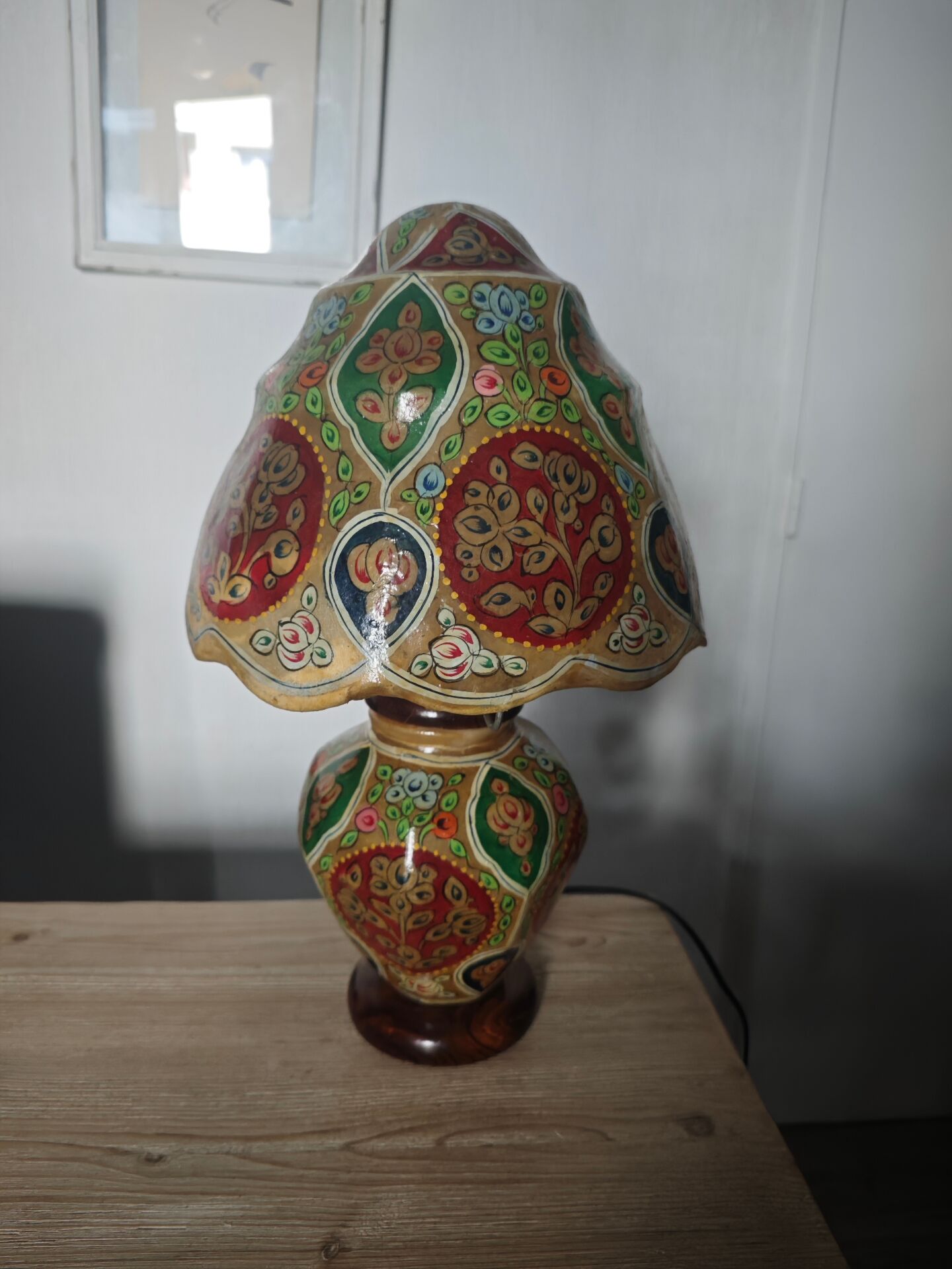 Handcrafted lamp