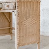 Rattan desk