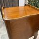 Pair of bedside tables with drawer and niche in Louis XV style.