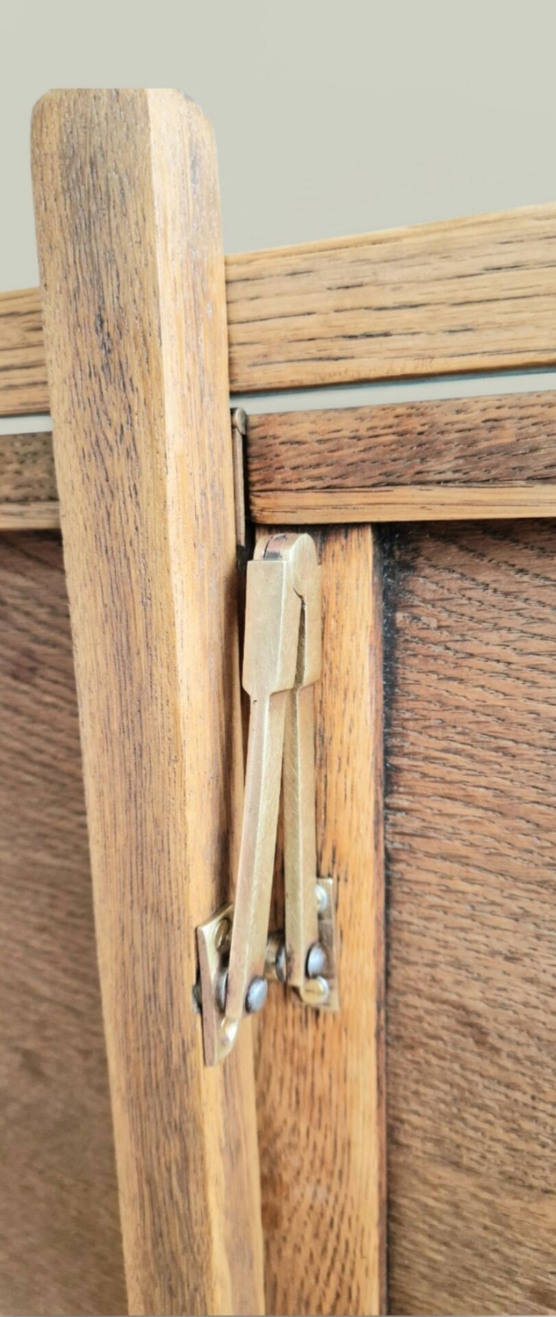 Silent servant, solid wood - Late 19th century - Minimalist side table