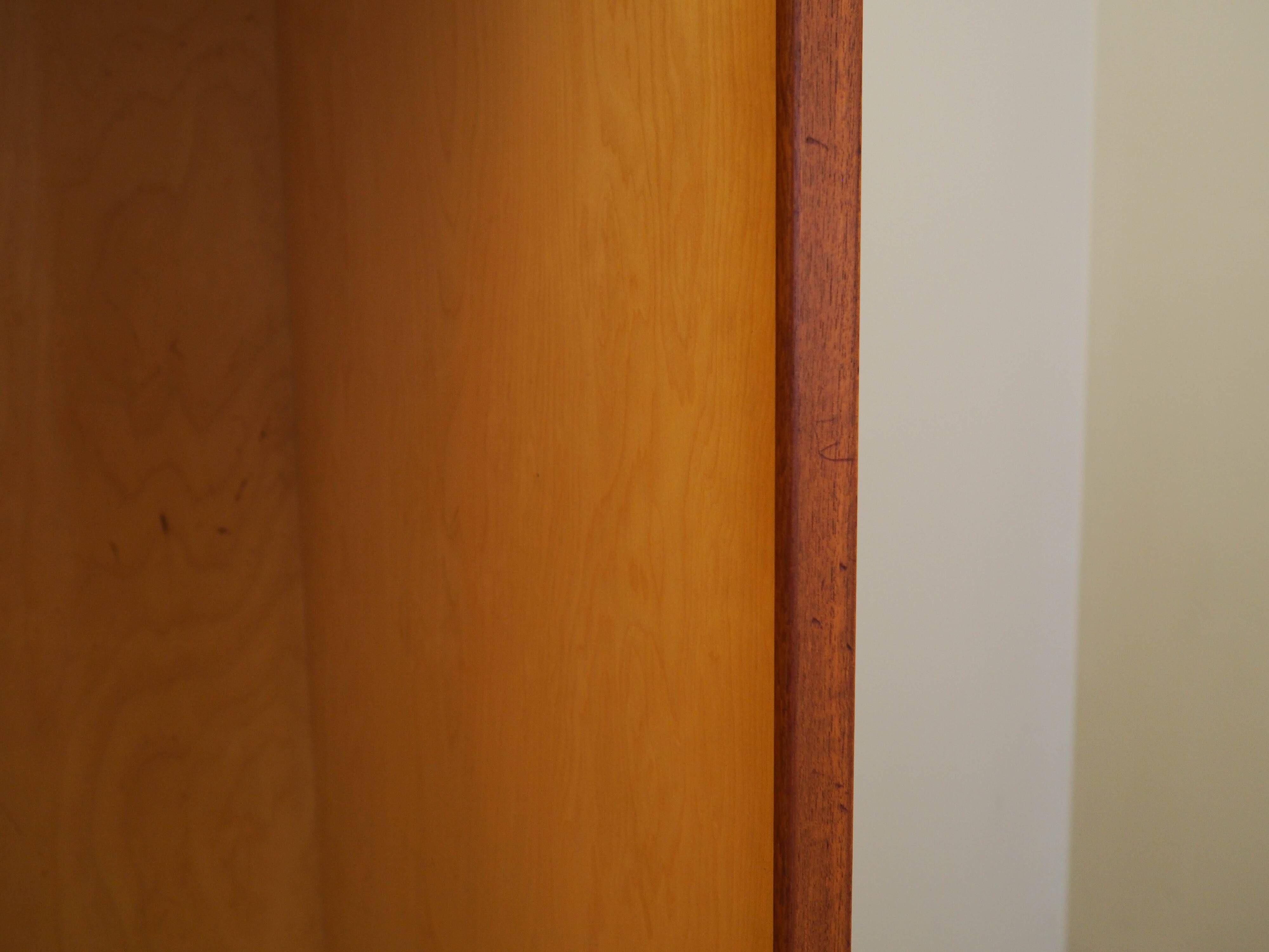 Teak wardrobe, Danish design, 1960s, manufacturer: Denmark