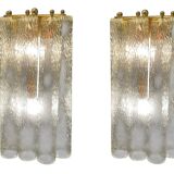 Murano Glass Tube Wall Sconces – Set of 2, Italy, 1980s