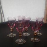 Bohemian crystal glasses
