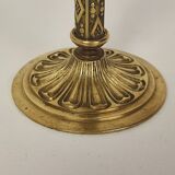 Bougeoir en bronze doré