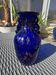 Vase Amphore Murano Vintage – Bleu Cobalt & Inclusions d’Or – 1970