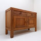 Country-style buffet with 2 doors and 2 drawers - 1960s
