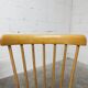 Baumann desk and chair, 1960s, Formica, wood and black, green seat