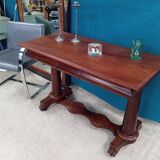 Regency mahogany console desk 19th century