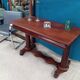 Regency mahogany console desk 19th century