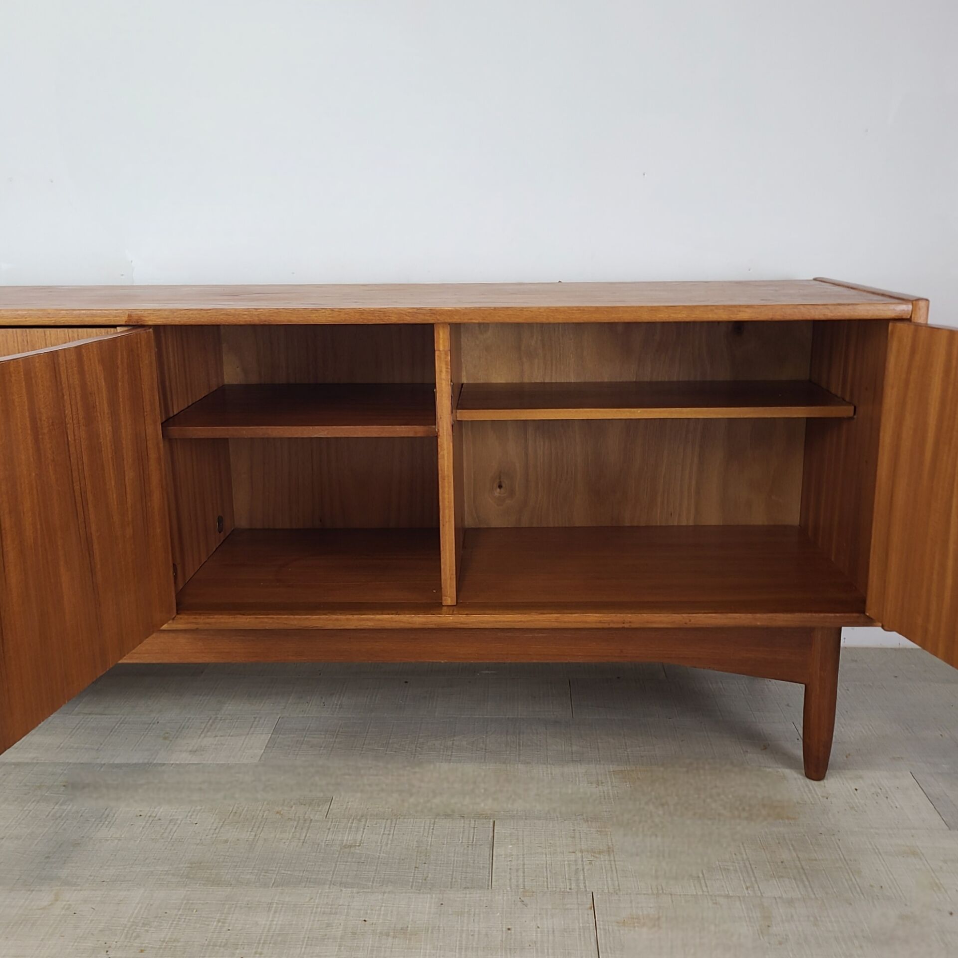 Vintage 1960s Scandinavian teak sideboard