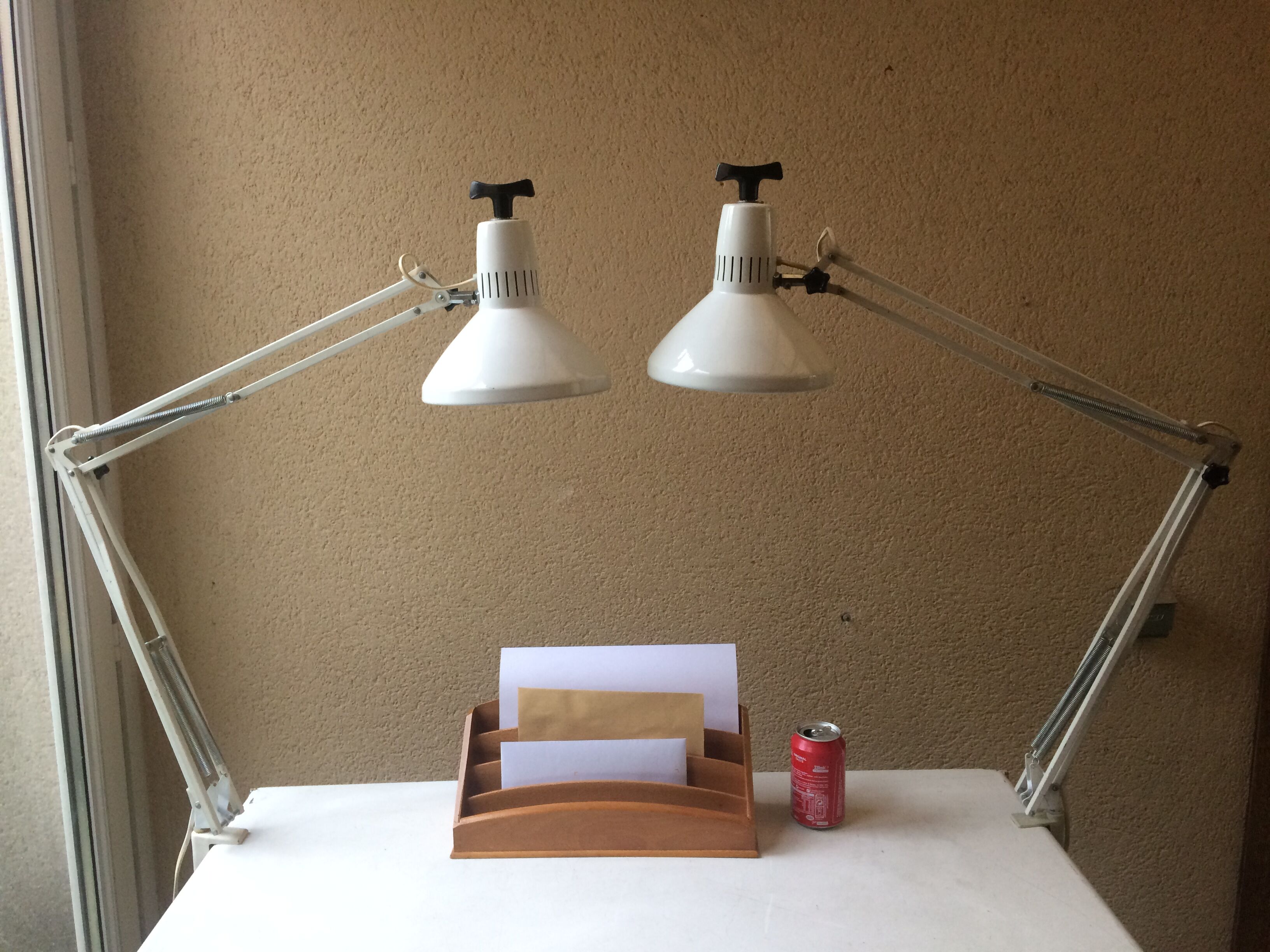 Lampe de bureau architecte atelier vintage 70s