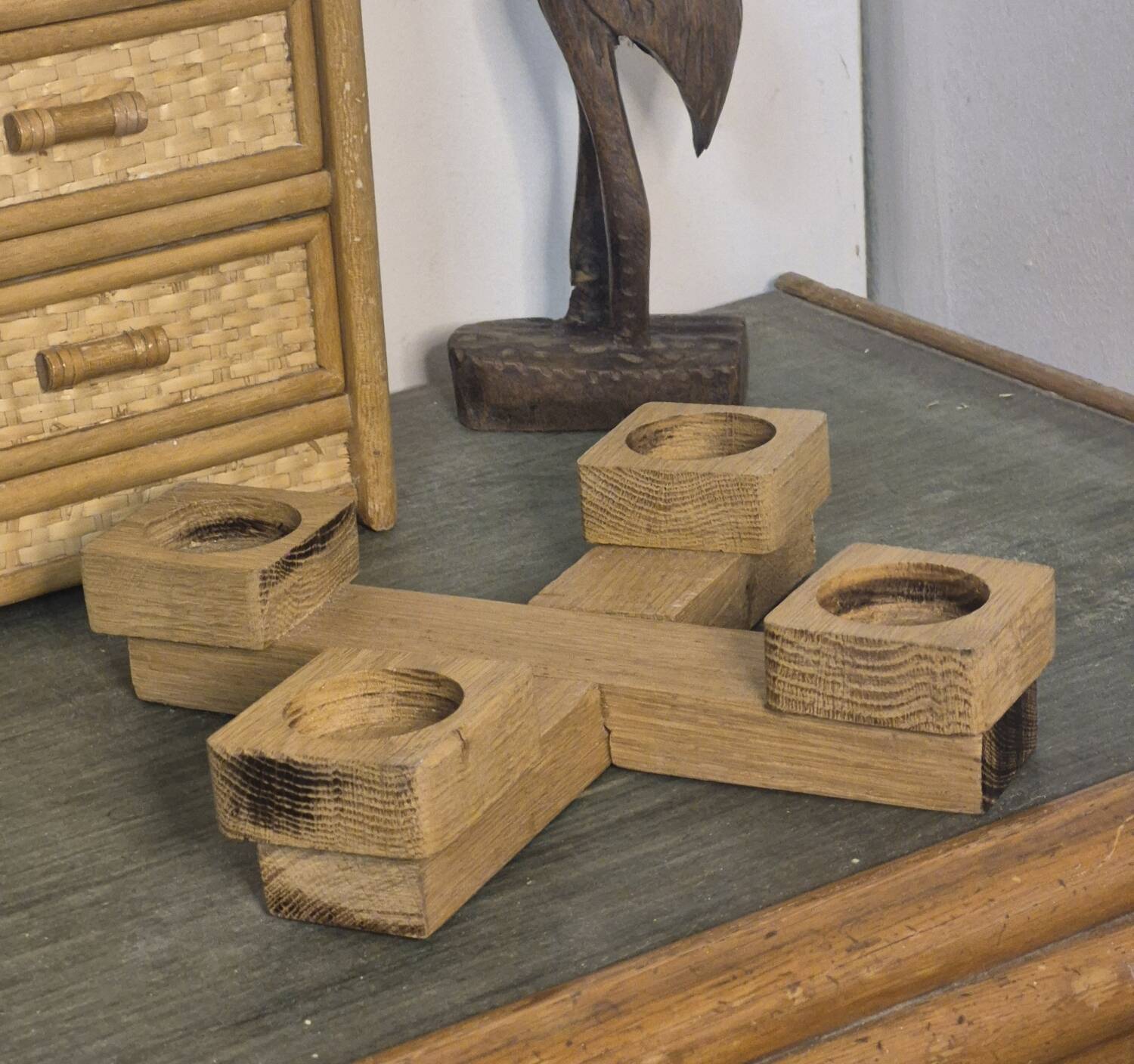 Scandinavian candle holders