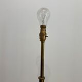 Pied Lampadaire acajou années 70
