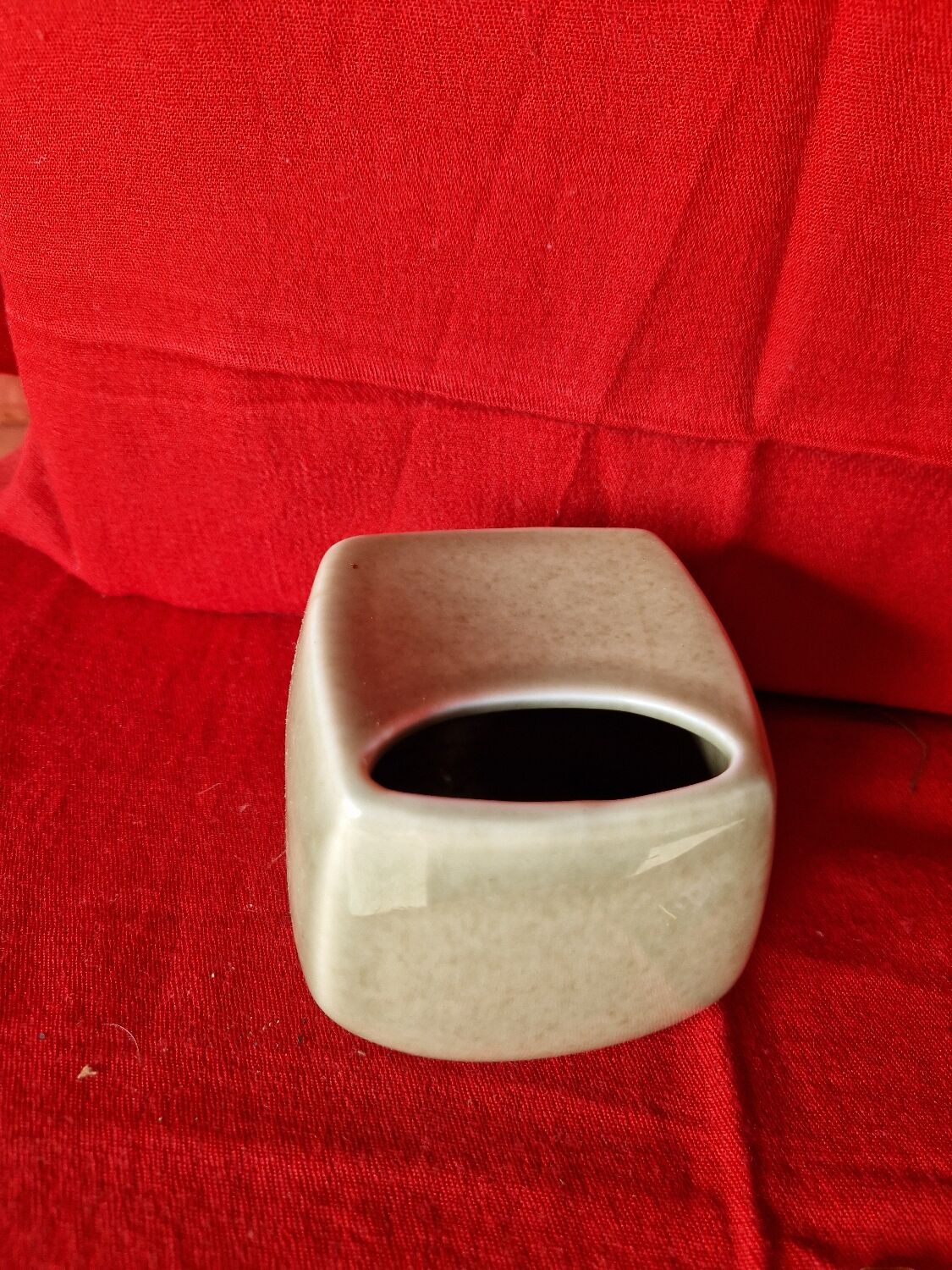 Vase /Vide Poche Virebent  Porcelaine Du Lot Signé Pierre LÉBE DUM