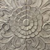 Sublime armoire indienne en bois blanc