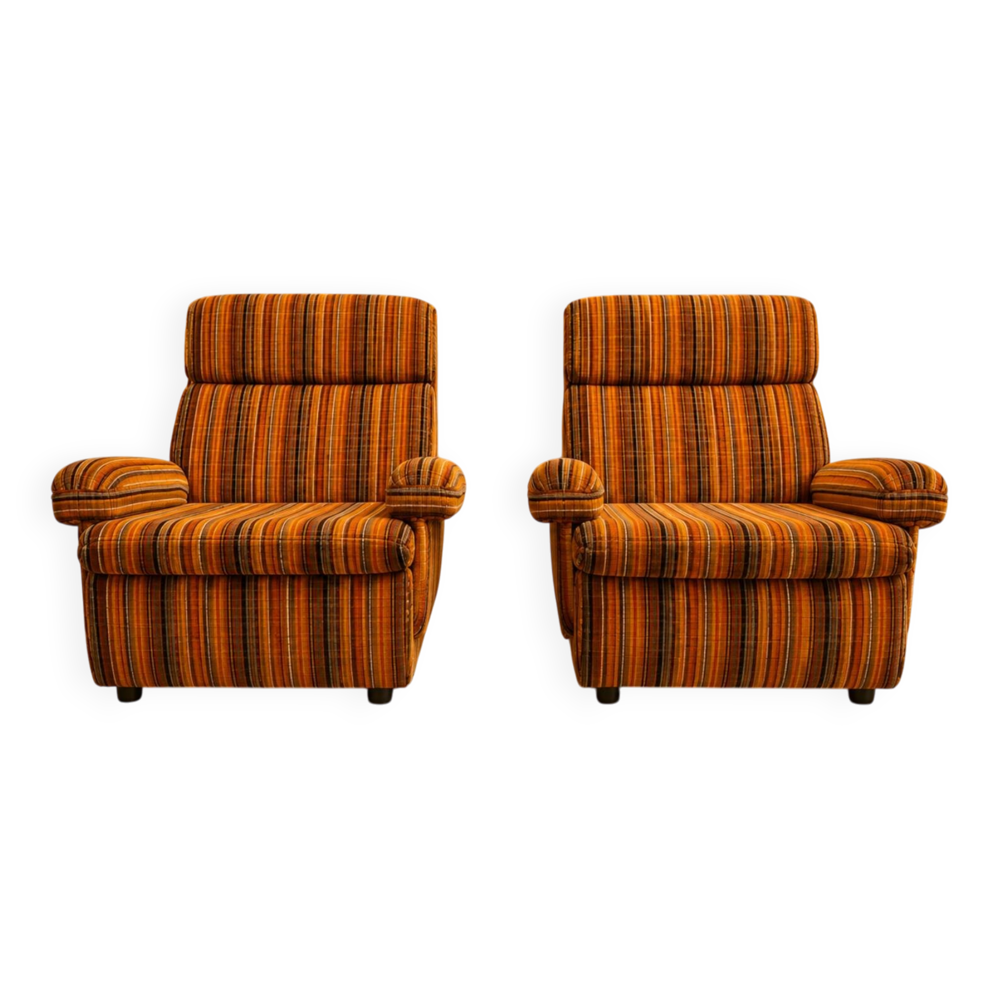 1970s Space-Age armchair pair