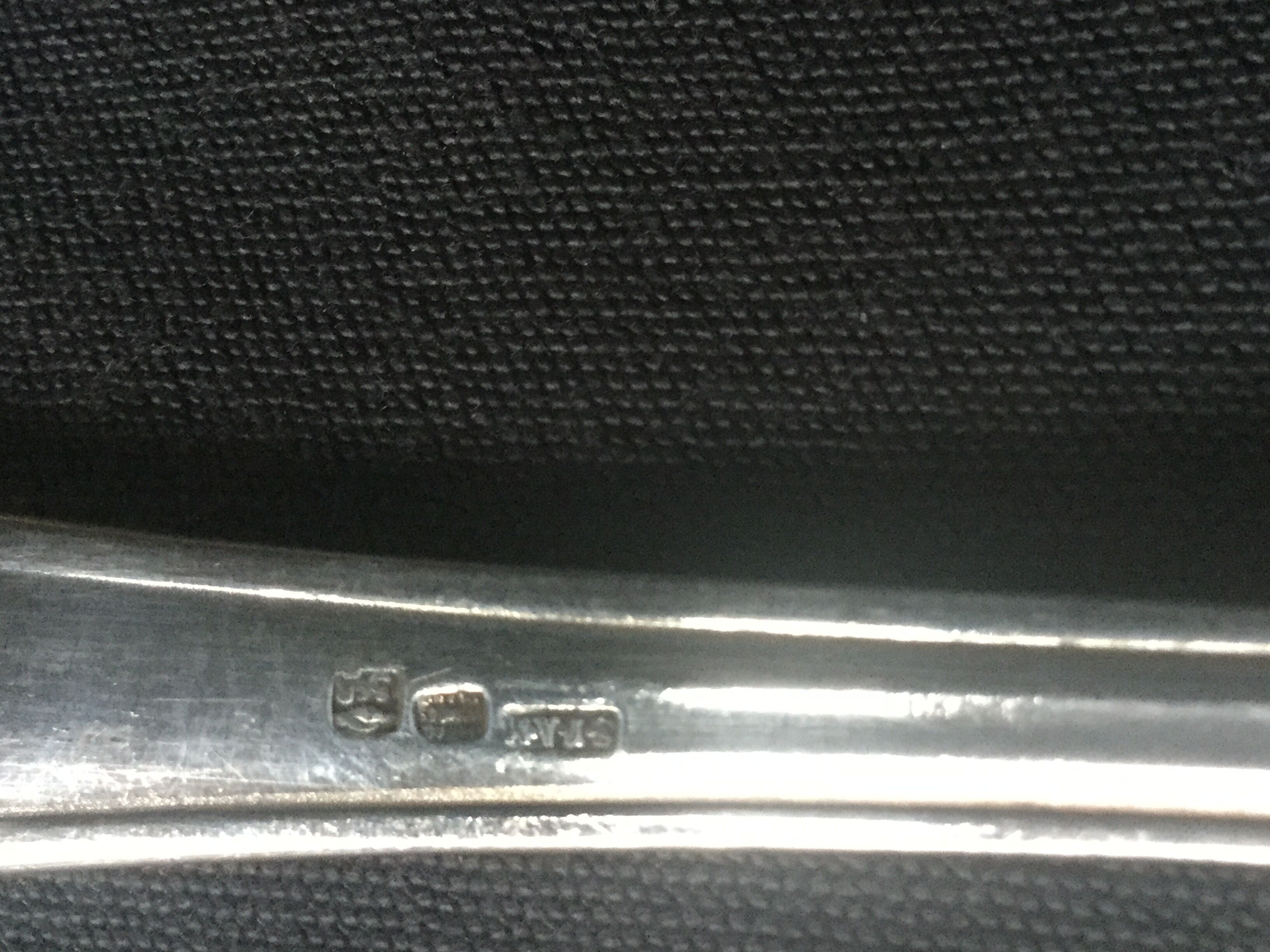 Silver metal housewife