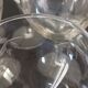 set of 9 glasses of white wine / port "balloon" with crystal foot 40s-50s