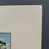 Lithograph by Henri Rivière Douarnenez seen from the Ris