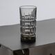 Whiskey decanter and set of 4 crystal glasses, 1970s