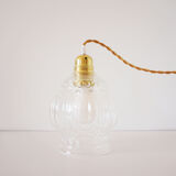 Suspension molded glass globe player