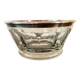 Crystal and silver-plated metal bowl by Saglier Frères