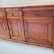 Buffet enfilade in Directoire style, made of cherry wood.