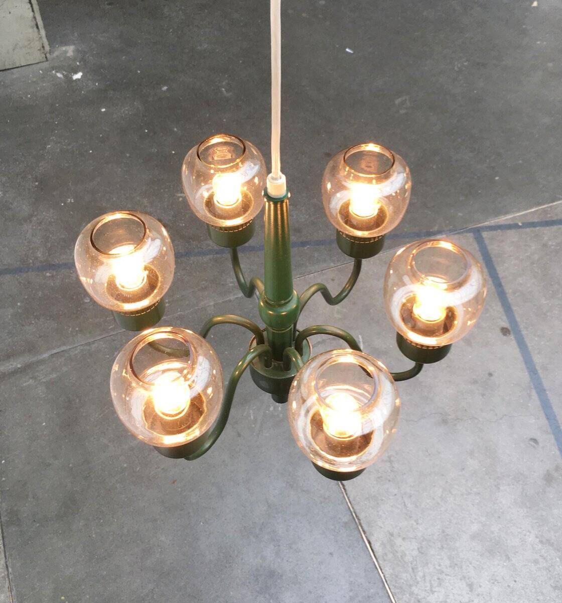 Swedish mid-century lustre T526 by Hans-Agne Jakobsson for Hans-Agne Jakobsson AB Markaryd