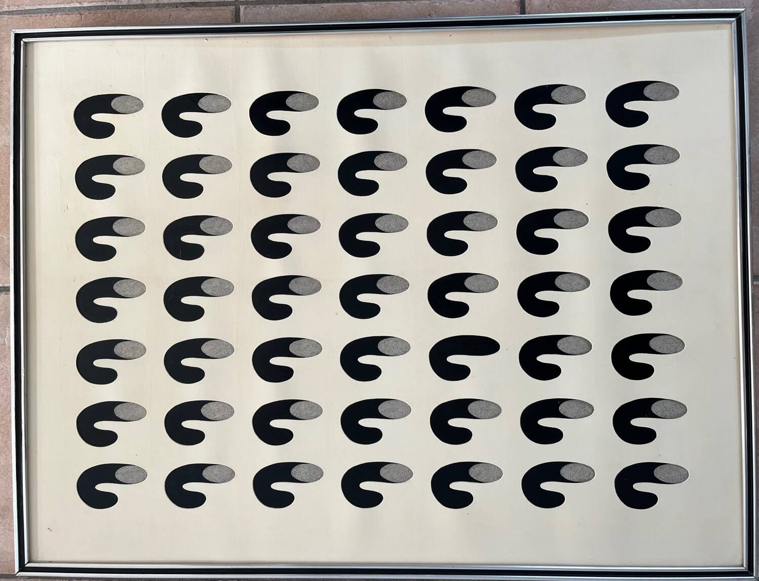 2 designs from the 1970s. Unsigned.