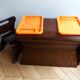 Table and two children's chairs bloom design studio