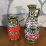 Pair of matching vases Bay Germany 1960-70's