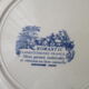 Set of 4 dessert plates, sarreguemines earthenware cakes Romantic model