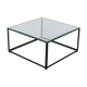 Coffee table of Italian architectural design of the 1960s