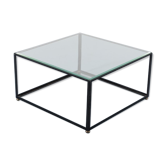 Table basse de design italien architectural des années 1960