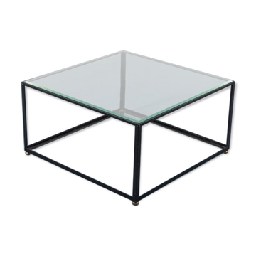 Coffee table of Italian architectural design of the 1960s