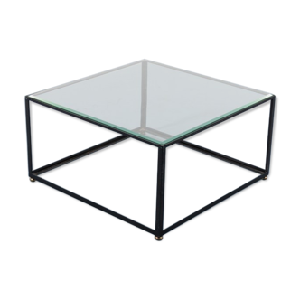 Coffee table of Italian architectural design of the 1960s