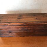Raw wood box