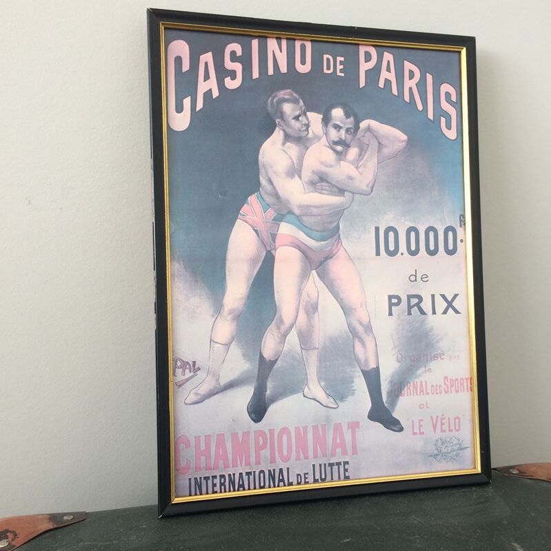 Old poster Casino de Paris