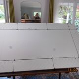 Art Deco mirror with beveled edges