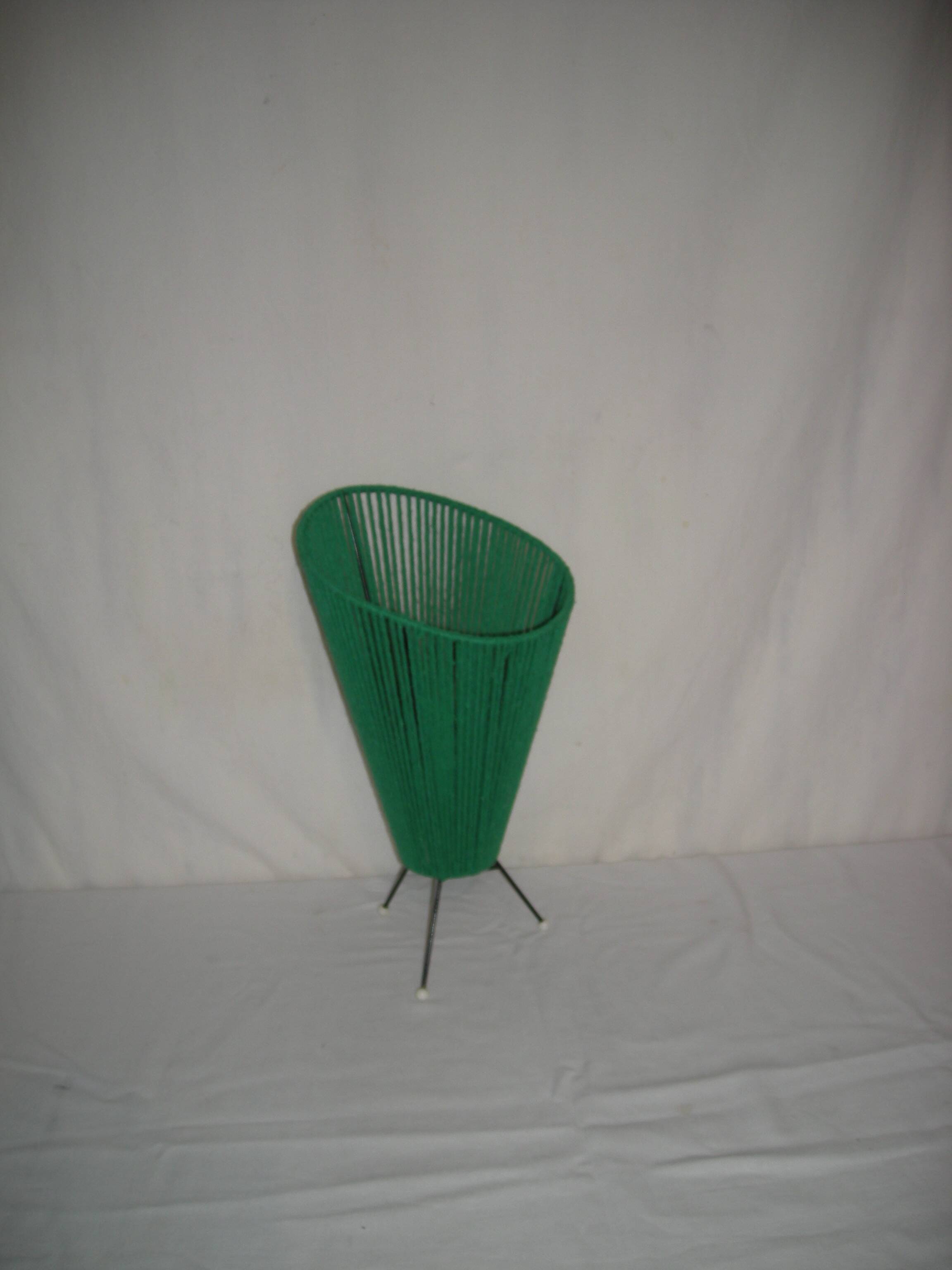 Conical tripod lamp from the 1950s