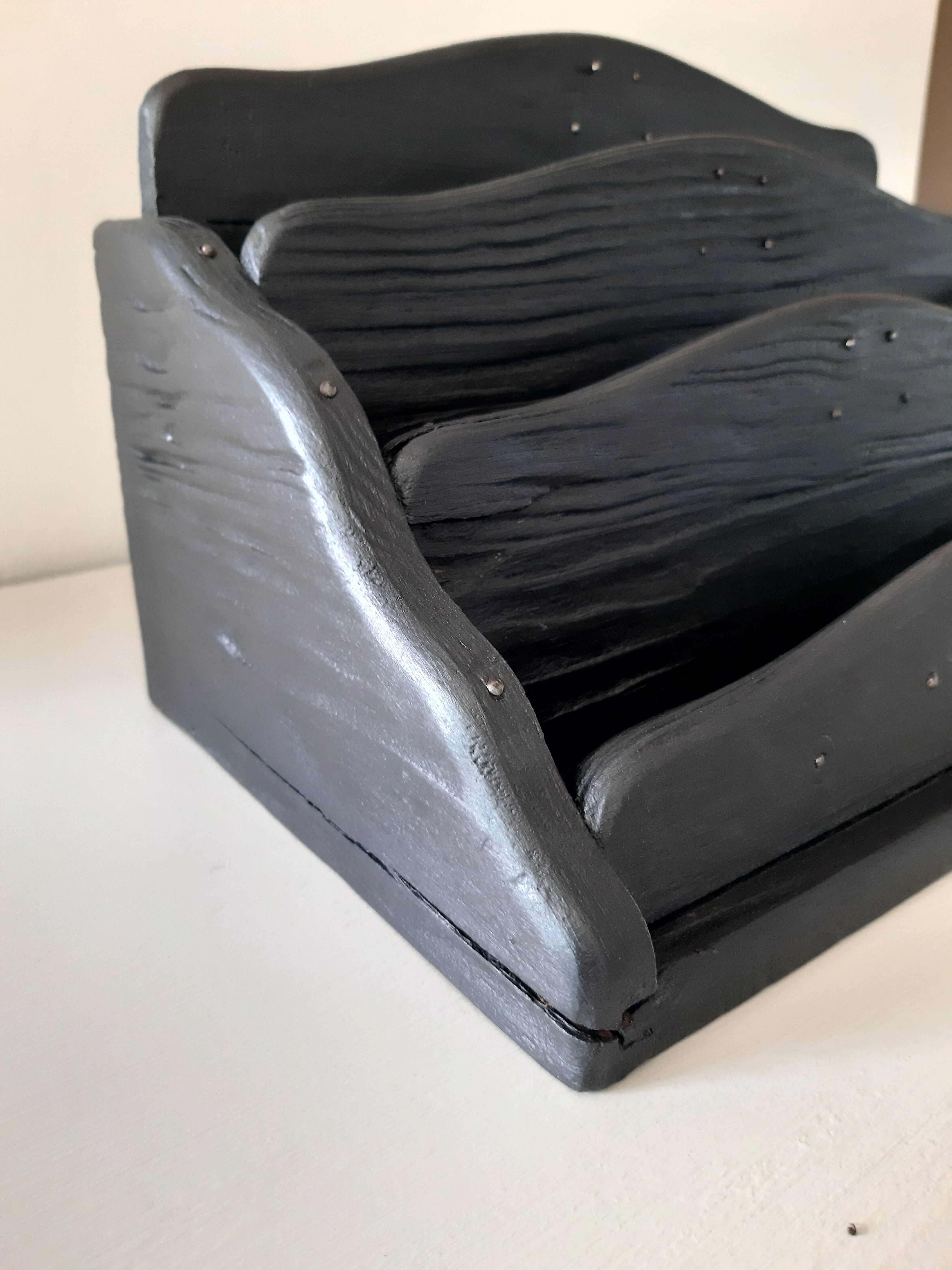 Old letter holder valued