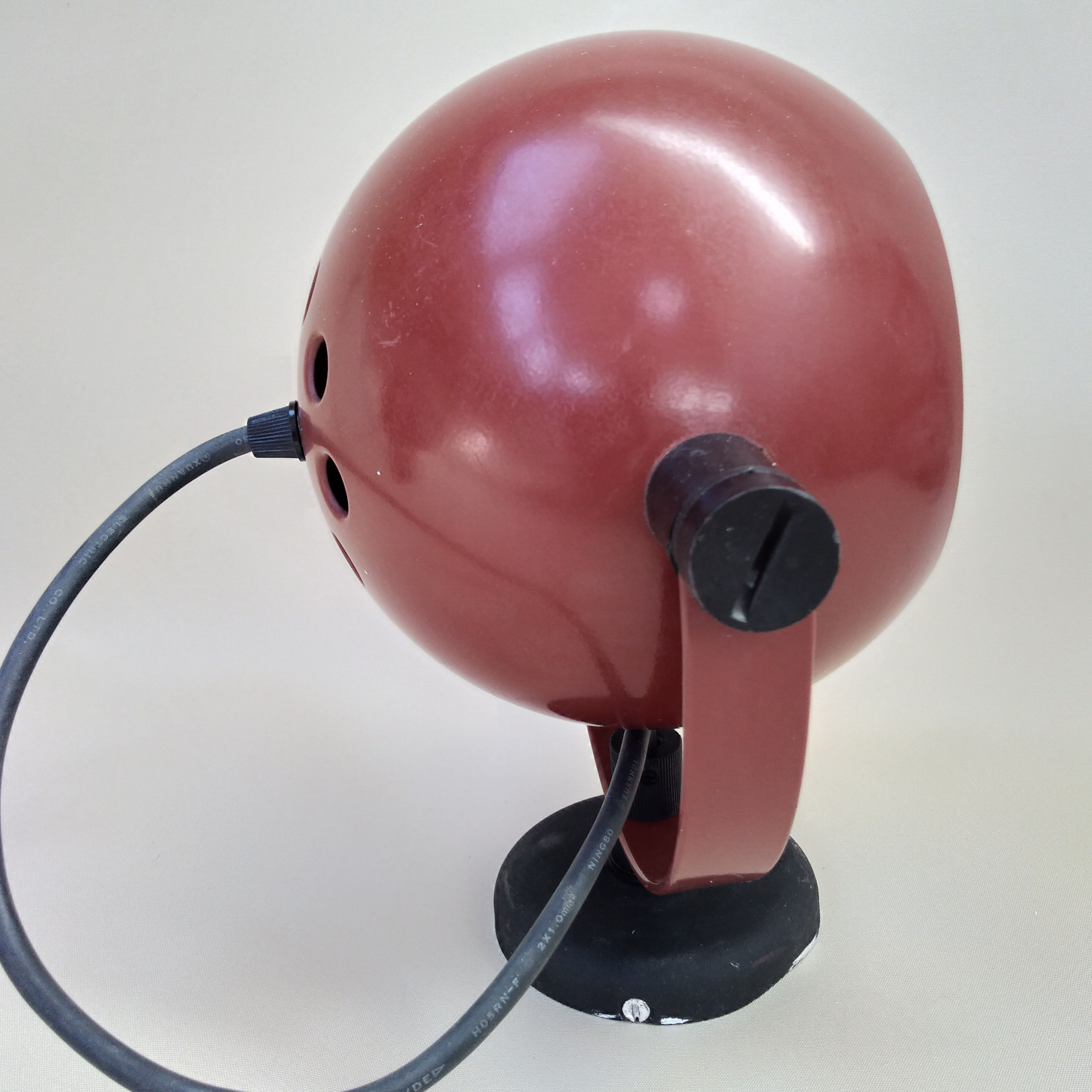 Pair of vintage 1960 eyeball wall light