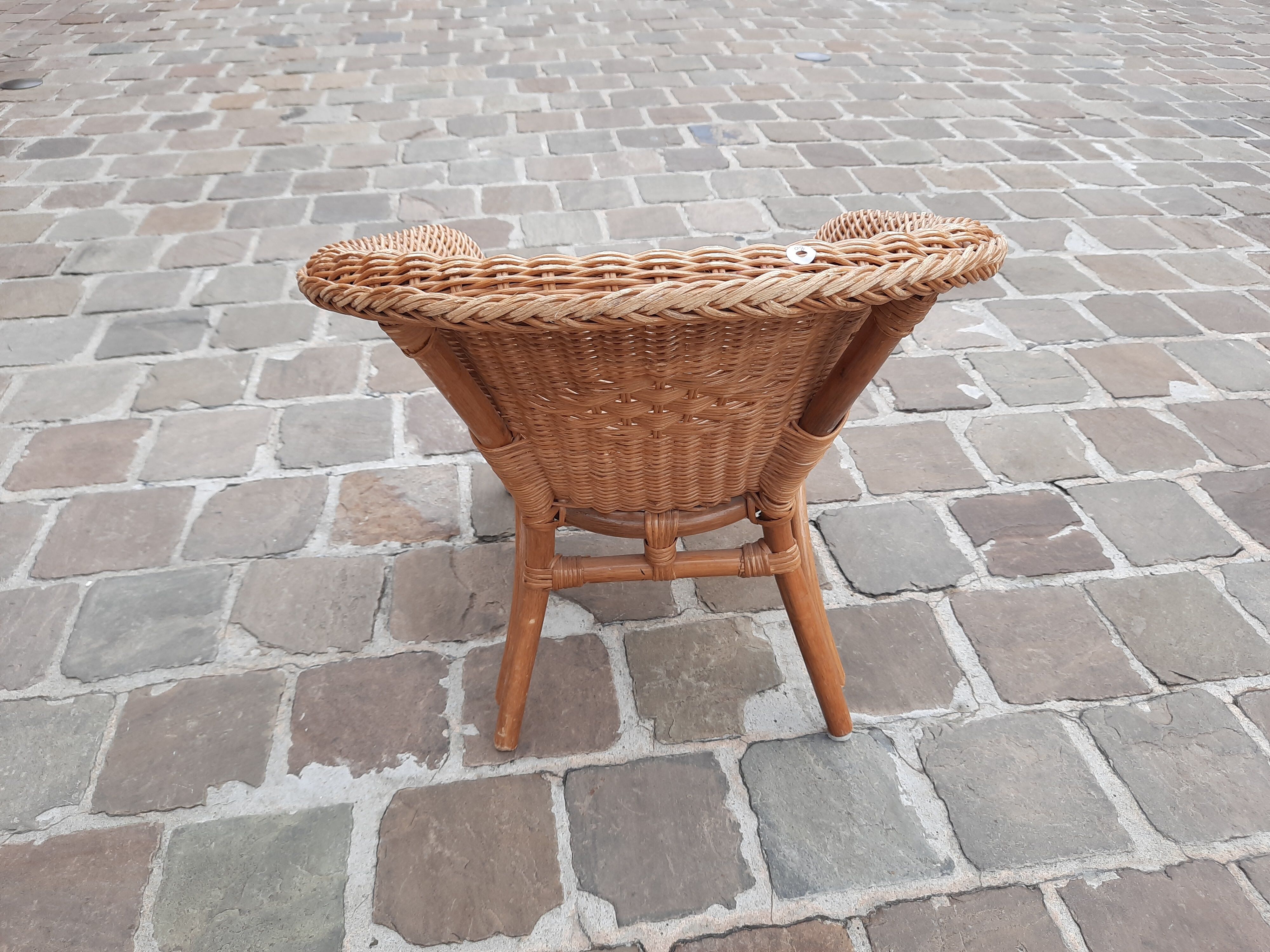Child rattan chair
