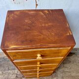 Commode semainier chiffonnier vintage 1950