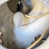 Lamp ceramic fat lava double lighting 70s