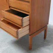 Walnut 'Abstracta' sideboard by Jos De Mey for Van Den Berghe-Pauvers, 1960s