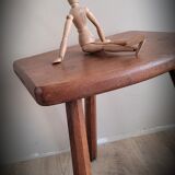 Tripod stool cowbird half round