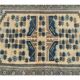 Vintage Turkish hand-knotted rug 95x172